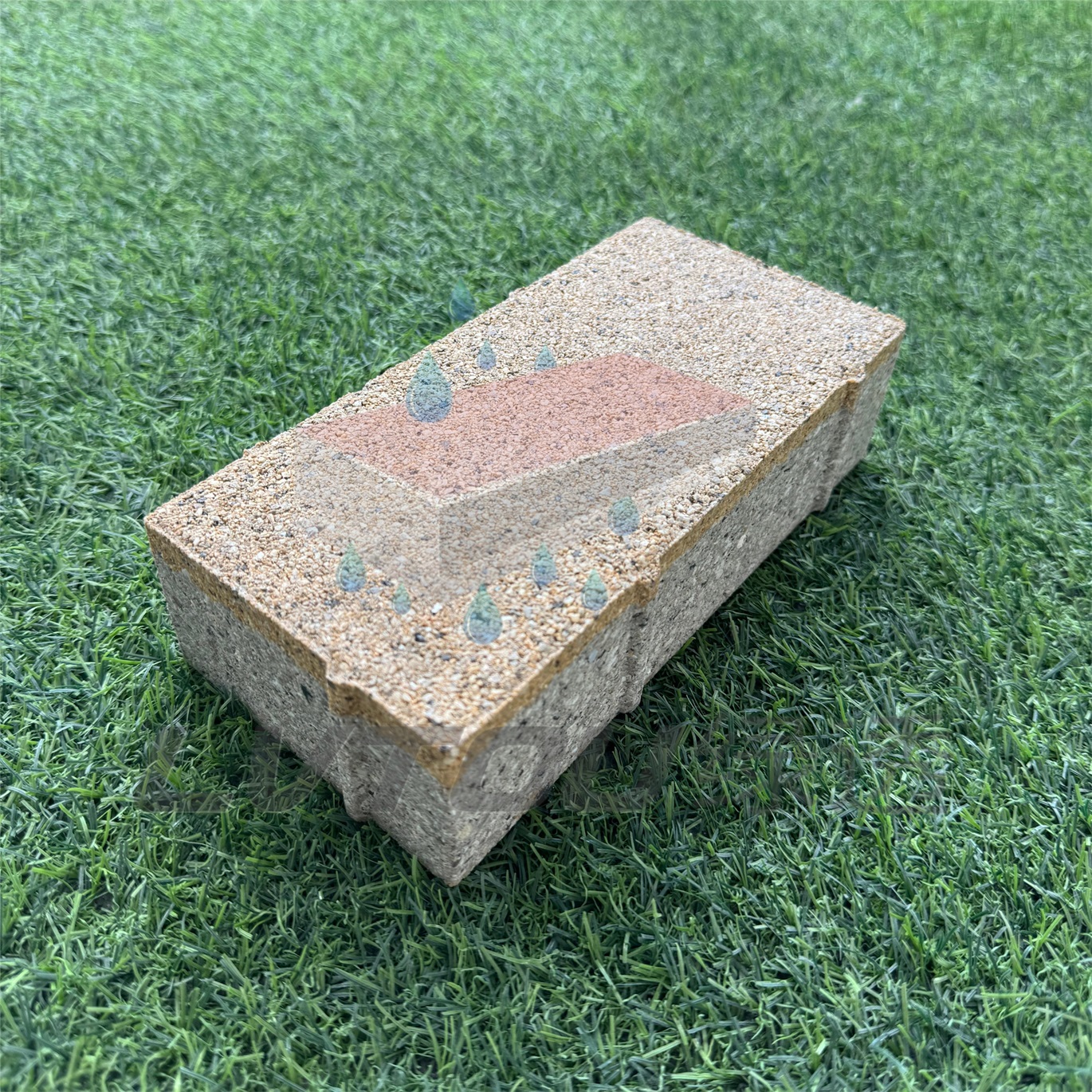 海绵透水砖提升城市环境品质